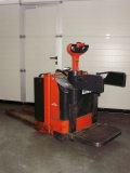 Linde T20AP, Transpaletas Eléctricas con plataforma, Almacenaje